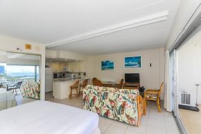 Spacious One Bedroom Harbor View Condos at Ilikai Marina With Private 