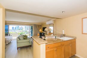 Spacious One Bedroom Harbor View Condos at Ilikai Marina With Private 