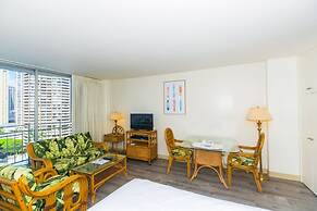 Ilikai Marina Studio City View Condos with Fully Equipped Kitchens & F