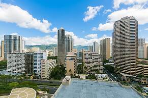 Ilikai Marina Studio City View Condos with Fully Equipped Kitchens & F