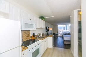 Ilikai Marina Studio City View Condos with Fully Equipped Kitchens & F
