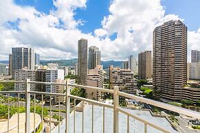 Ilikai Marina Studio City View Condos with Fully Equipped Kitchens & F