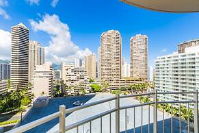 Ilikai Marina Studio City View Condos with Fully Equipped Kitchens & F