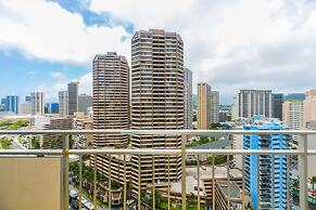 Ilikai Tower 1 Bedroom City View Condos with Private Lanai & Free Wifi