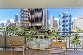 Fully Furnished Ilikai Tower 525 Condo With Free Wifi, Near Best Waiki