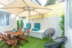 Sunny Apartment with Patio, By TimeCooler