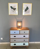 Large Art Deco Flat 100m2 in City Center - Parking