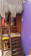 Cabanas k'iin Yéetel Há Bacalar