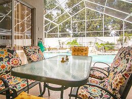 3 Bedroom Home With Private Screened Pool With Rock Waterfall Feature 