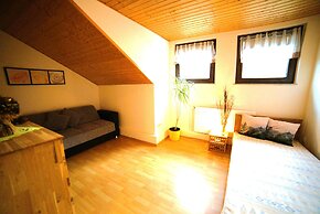 Ferienwohnung im Wald mit Kamin