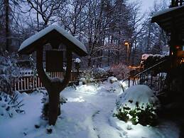 Ferienwohnung im Wald mit Kamin