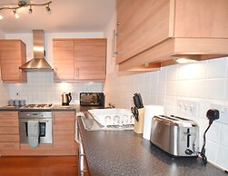 MK Hub Apartment with Oak Furniture