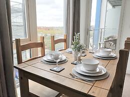 MK Hub Apartment with Oak Furniture