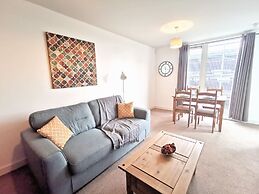 MK Hub Apartment with Oak Furniture