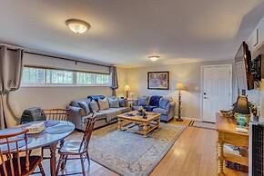 Garden-level Perfect Hot tub Fire Pit & More!