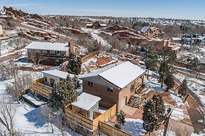 4BR Mtn Viewsgarden of the Godshot Tub, Firepit