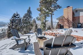 4BR Mtn Viewsgarden of the Godshot Tub, Firepit