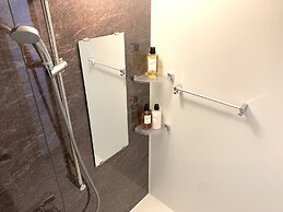 Mr.KINJO Miki24 in front of Makishi Station