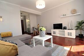 Grey Apartment in City Center with Sea View