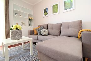Grey Apartment in City Center with Sea View