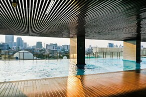 Comfy Studio Room with City View at Menteng Park Apartment