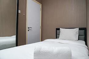 2BR at City Resort Apartment near Airport Soetta