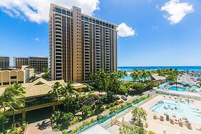 Ilikai Tower One Bedroom Lagoon View Waikiki Condos With Lanai & Free 