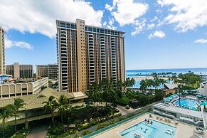 Ilikai Tower One Bedroom Lagoon View Waikiki Condos With Lanai & Free 