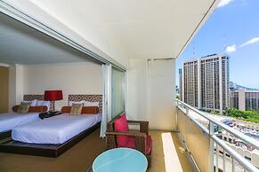 Ilikai Tower One Bedroom Lagoon View Waikiki Condos With Lanai & Free 