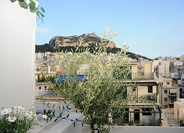 Top of the city Central studio with Acropolis View