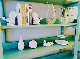 Avatar Green Queen Round Bed High Rise View Futian