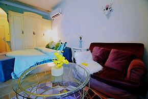 Avatar Green Queen Round Bed High Rise View Futian