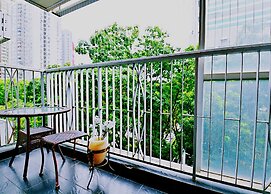 Avatar Green Queen Round Bed High Rise View Futian