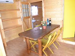 Tidy Chalet with Terrace near Sea