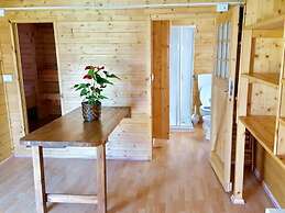 Tidy Chalet with Terrace near Sea