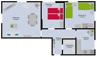ZH Seefeld - Hitrental Apartment