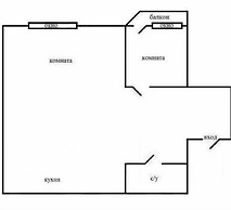 Apartment on Komarova 58-267