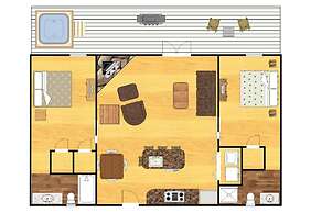 210 Cubs In The Treetops 2 Bedroom Home by RedAwning