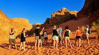 Wadi Rum castle camp