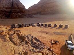 Wadi Rum castle camp