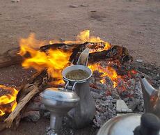 Wadi Rum castle camp