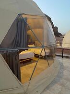 Wadi Rum castle camp