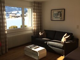 Apartment in Disentis With Garden, BBQ & Views