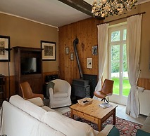 Castle in Roumont With Garden