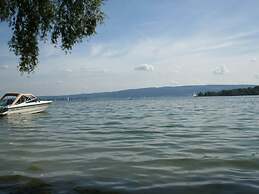 Spacious Apartment near Lake Constance with Covered Balcony