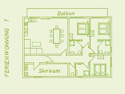 Apartment in Kaprun on the ski Slopes