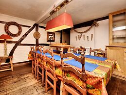 Rustic House With Sunroom