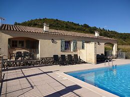 Quiet Holiday Home in Les Vans With Pool