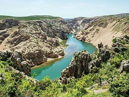 Stone House Near River Canyon