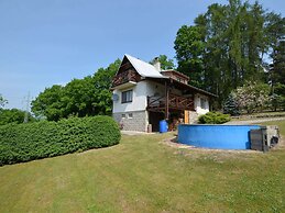 House With the Pool and Fenced Garden, Great View at Trosky Castle